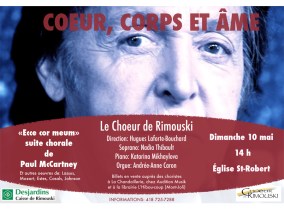 Affiche Coeur, corps et me